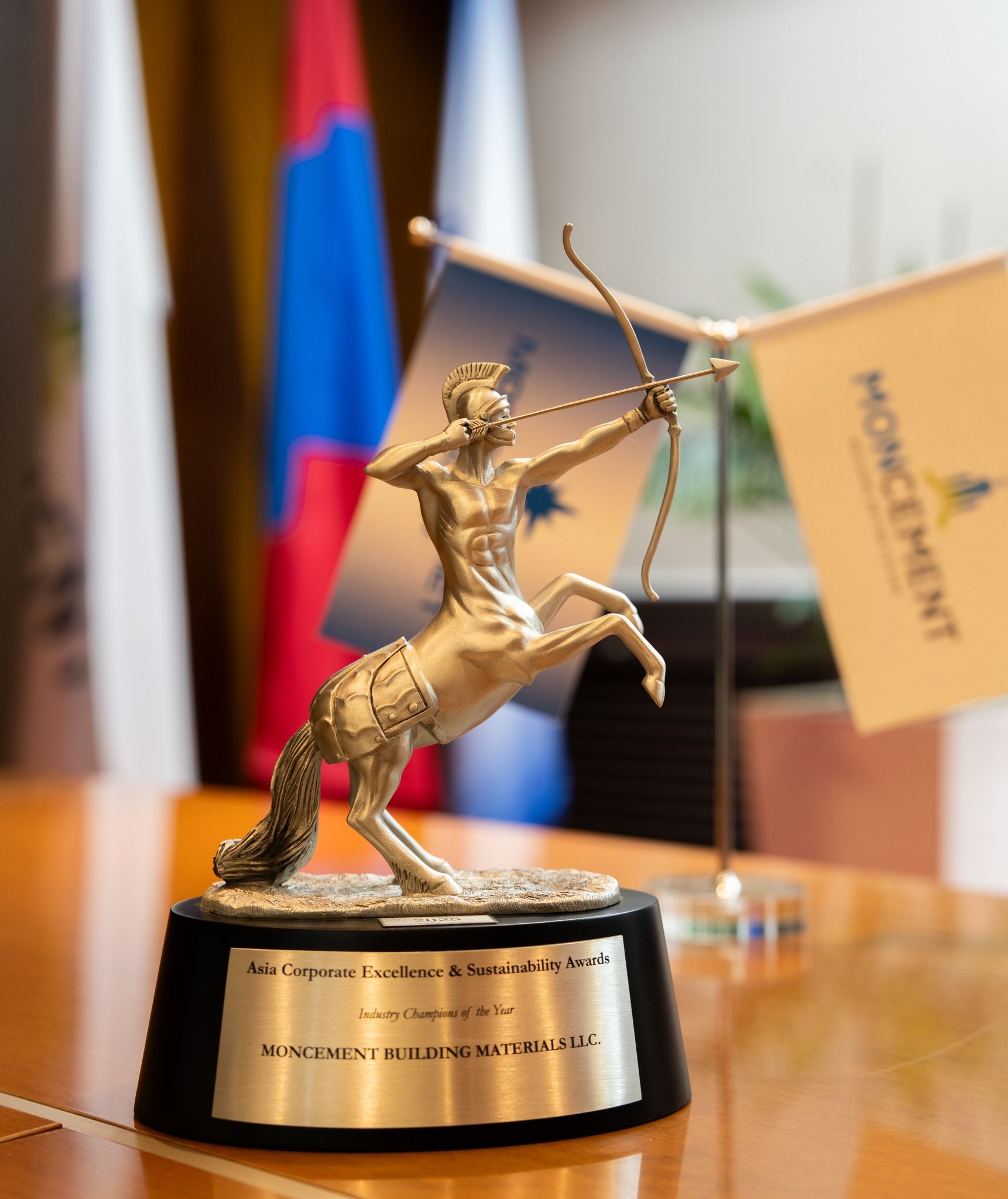 Монполимет Группийн Монцемент Билдинг Материалс ХХК Asia Corporate Excellence & Sustainability Awards (ACES)-ын “Азийн аж үйлдвэржилтийн манлайлагч” шагналыг хүртлээ.